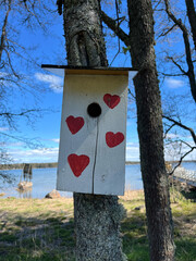 birdhouse on a tree