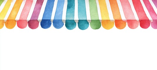 Vendor stall roof copy space blank background. Commerce shopping business. Generative AI technology.	
