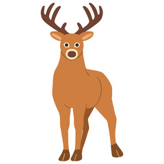 illustration of a reindeer 