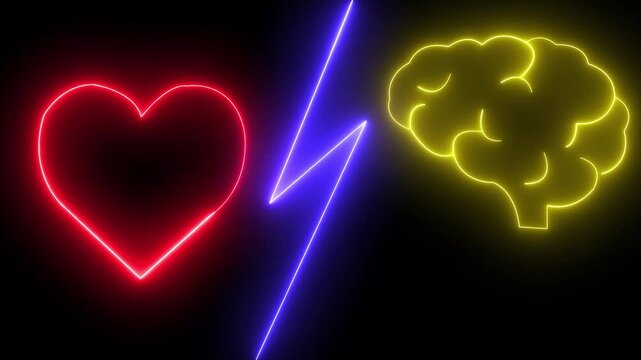 The abstract vector illustration features with symbolizing the concept of business idea and mind communication