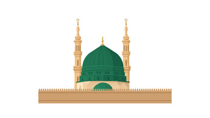 Roza e Rasool Madina Sharif Islamic Landmark © Raza