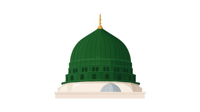 Gumbad e Khizra Holy Green Dome of Madina Munawwara