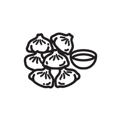 Vibrant food and drink illustration with a variety of colors and textures