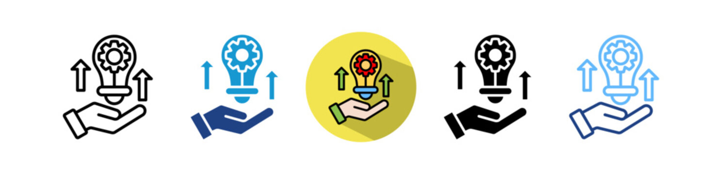 Concept Development multiple icon