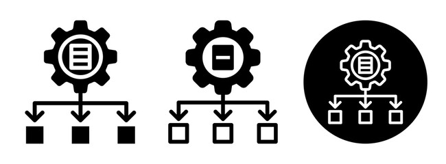 Load Balancing Icon Collection Glyph & Mixed Style