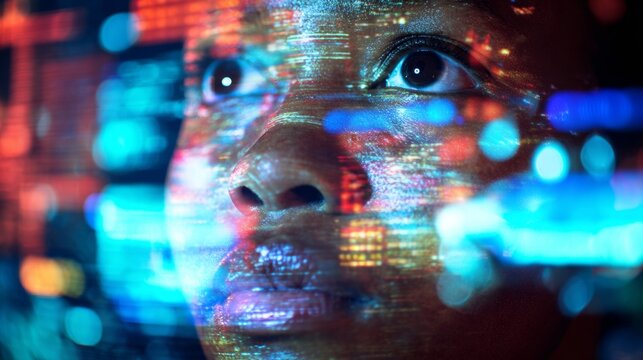 Data science revolution: analyzing and interpreting vast information. Analytics dashboard. Future insights: engaging with vast data via virtual interfaces. Trading data. Data insights.