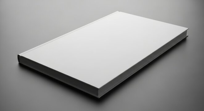Fresh blank notebook ready for your thoughts rests on a modern desk inviting creativity today