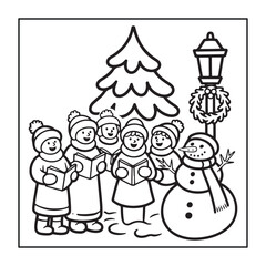 Cozy Season bold and easy coloring pages, with Thanksgiving, Christmas, winter, and autumn designs for adults, teens, and kids.