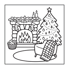 Cozy Season bold and easy coloring pages, with Thanksgiving, Christmas, winter, and autumn designs for adults, teens, and kids.
