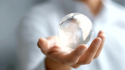 Data analytics AI with global network connection defocused, faceless database management, cloud server visualization, blurred technology background, data science detail, engineerin - Powered by Adobe