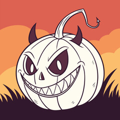 halloween monster vector