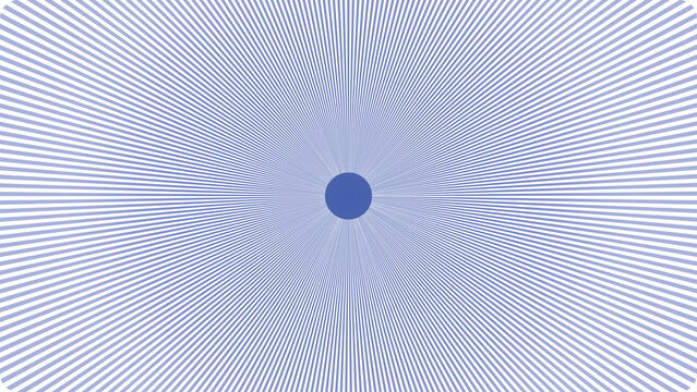 Intricate blue fractal pattern with a central arrow shape and radial symmetry