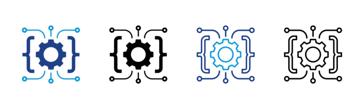 CRM API Consistent and versatile vector icons illustrating essential concepts in various styles
