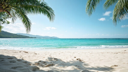Obraz premium TropicalBeachScene
