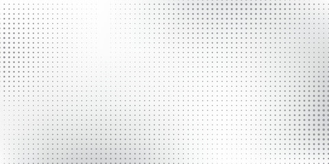 Dotted mesh halftone gradient texture. Vanishing polka dot abstract simple