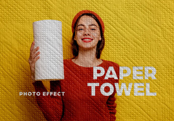 Paper Towel Photo Effect