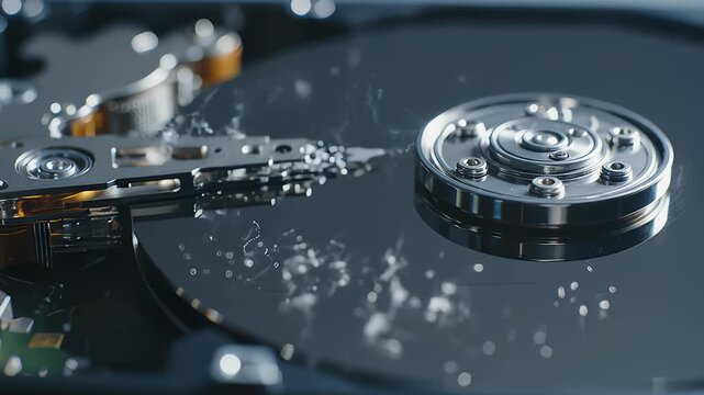 Hard Disk Head Damages Platter, Data Destruction and Recovery Fail