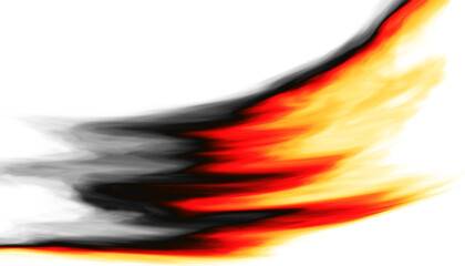 Stylish abstract gradient imitation of of featuring flaming campfires, fiery explosions, and...