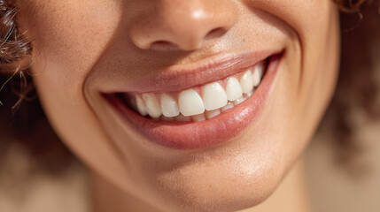 Close-up portraits of smiling women showing natural teeth and happiness