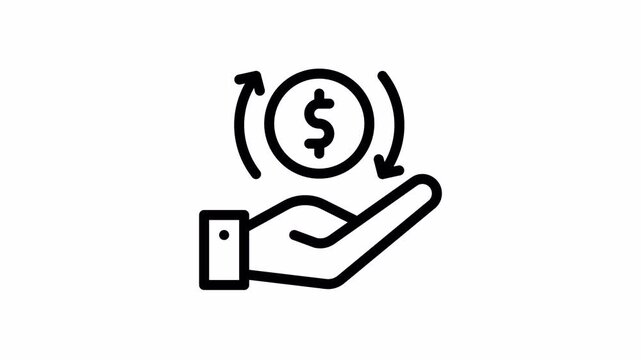 sustainability animated icon - Motion Graphic Elements for Business ,Presentations and Design