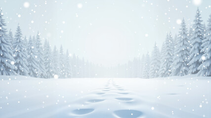 Fototapeta premium White Snow Vector Panoramic Transparent 