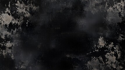 Dark Grungy Background Texture with Peeling Paint and Scratchy Grunge Edges