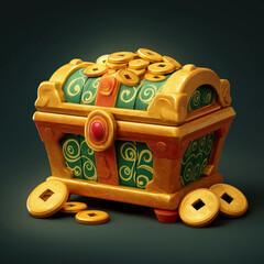 The ui casino slot game cartoon set for mobile gamble interface in app to play. Cute and glossy online spin badge object kit, casino slot game, casino element asset, Illustration