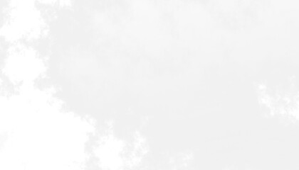 Realistic white clouds fog overlay isolated on the transparent background