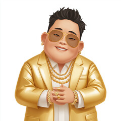 The ui casino slot game cartoon set for mobile gamble interface in app to play. Cute and glossy online spin badge object kit, casino slot game, casino element asset, Illustration