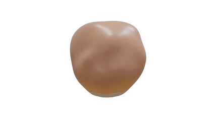 Fototapeta premium Popcorn kernel on transparent background