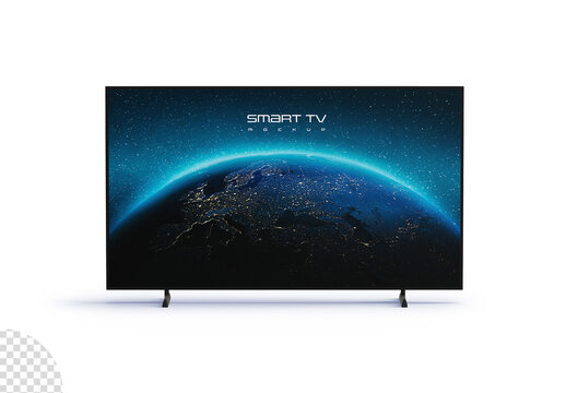 TV Screen Mockup Isolated