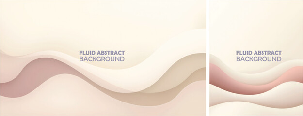 Waves Fluid Abstract background with pastel color. Abstract background Waves for social media