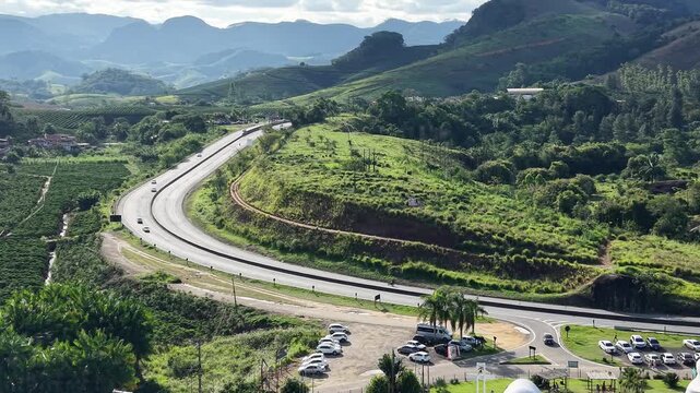 Imagem a&eacute;rea da est&aacute;tua do Buda gigante na cidade de Ibira&ccedil;u. localizada no Mosteiro Zen Morro da Vargem, em Ibira&ccedil;u pr&oacute;ximo a regi&atilde;o metropolitana de Vit&oacute;ria, as margens da br101.