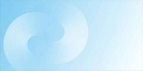 Modern pastel colorful blue and white gradations. Circle effect style geometric abstract eps10