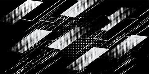 A vector graphic depicting abstract stripe racing designs suitable for vehicle decal wraps, race cars, rally vehicles, adventure themes, and livery designs © ayi