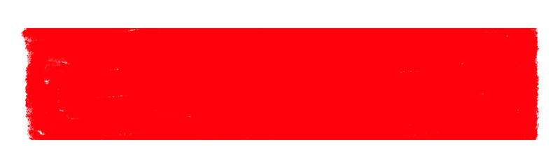 red paint brush stroke grunge banner, wide acrylic texture, transparent png highlight