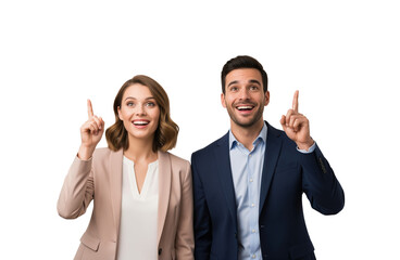 Team pointing to headline for new feature announcement or limited time offer, useful for product update and release notes and customer notifications about important changes or instructions