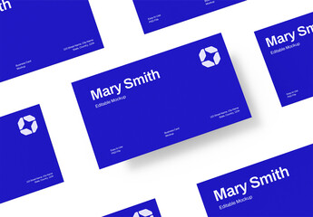 Business Card Mockup Layout