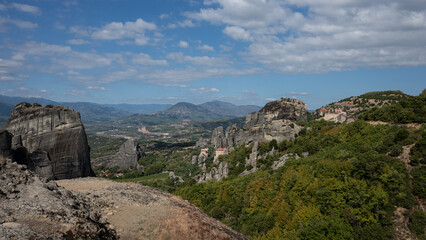 Orthodox Monasteries floating in the sky