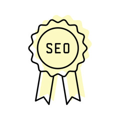 Google Ranking color shadow thinline icon , vector, pixel perfect, illustrator file 
