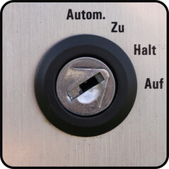 Schl&uuml;ssel Schalter