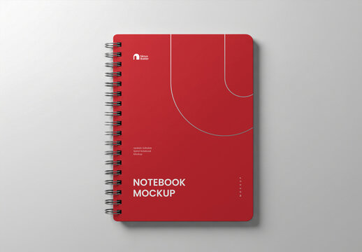 Spiral Notebook Mockup Template