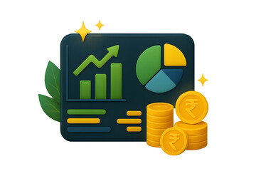 Mobile phone icons with money and toy surrounded by transport and vehicle symbols