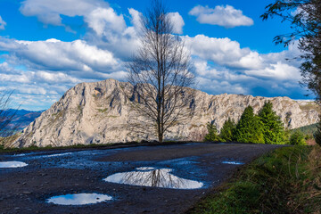 Con vistas al cresterio del Anboto. Pais Vasco