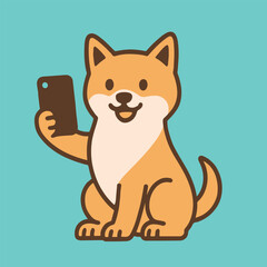 shiba inu used smartphone