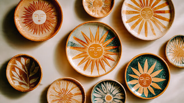 Poterie artisanale, cr&eacute;ation manuelle, 