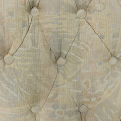 Obraz premium Quilted Fabric with Button Tufting