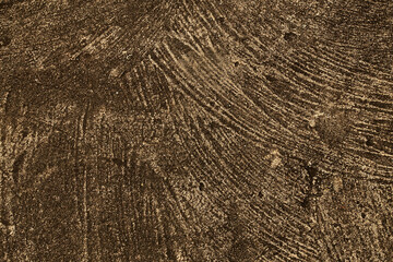Fototapeta premium Rough concrete foundation with scratches