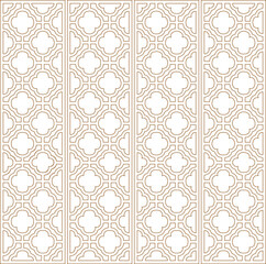 vector sketch illustration silhouette design decorative ornament pattern background classic vintage ethnic traditional retro full carving abstract modern