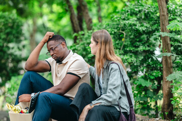 Workplace Empathy and Colleague Supports Laid-Off Employee During Economic Downturn